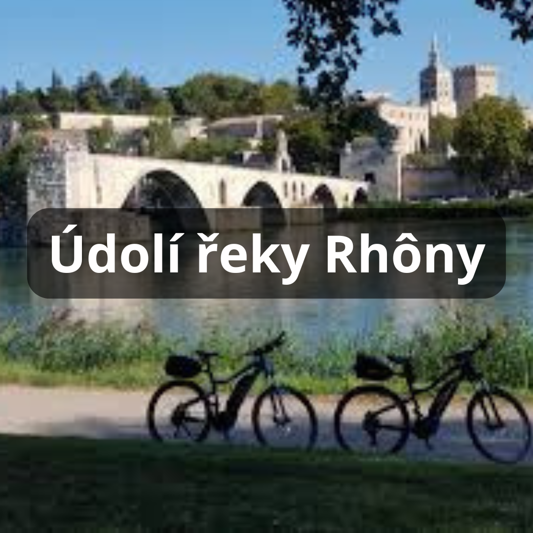 Údolí řeky Rhôny