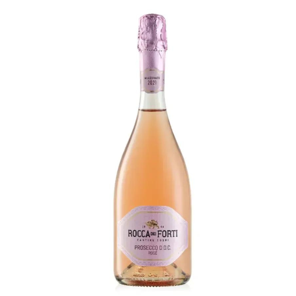 Prosecco D.O.C. Rosé Millesimato BRUT Rocca Dei Forti Spumante 