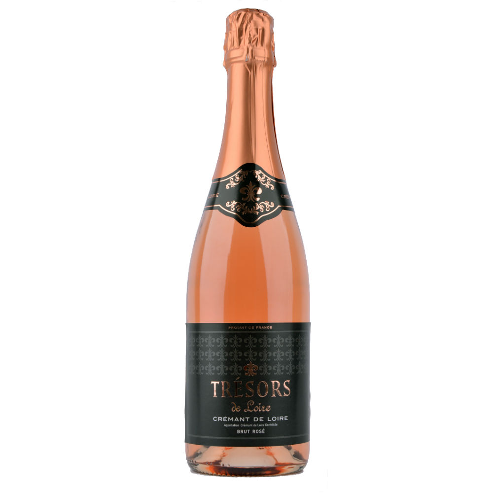 Sekt Crémant De Loire A.O.C. Trésors de Loire Brut Rosé