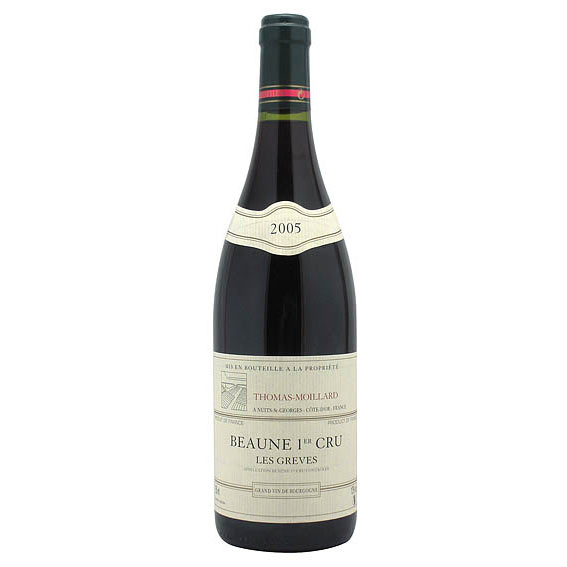 Beaune 1er Cru A.O.C. „Les Greves“ Domaine Thomas Moillard