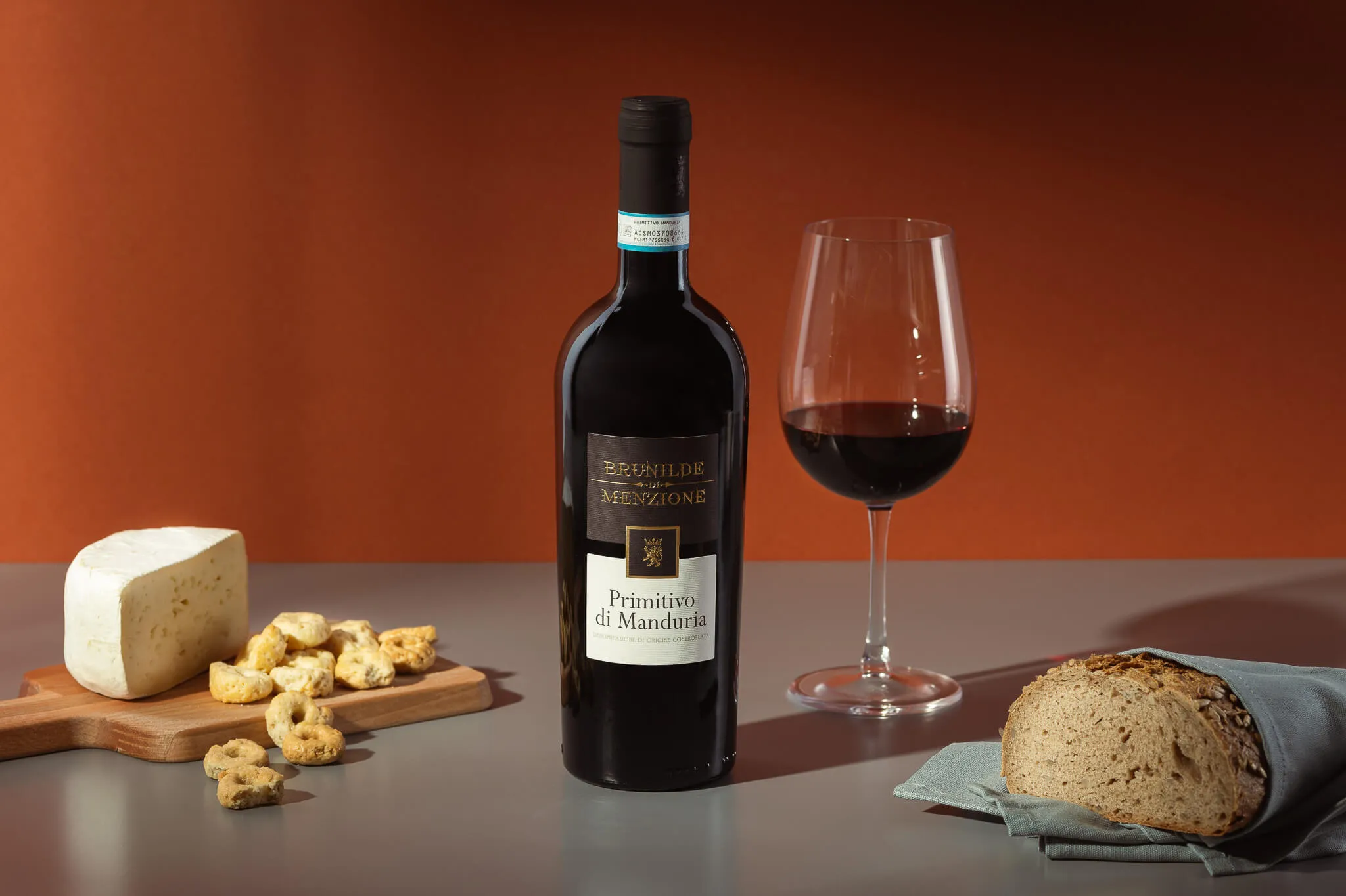 Primitivo di Manduria D.O.C. Brunilde di Menzione