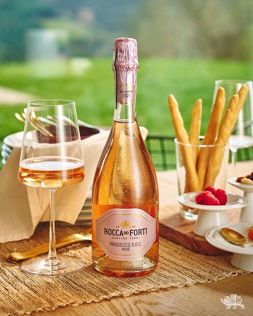 Prosecco D.O.C. Rosé Millesimato BRUT Rocca Dei Forti Spumante 