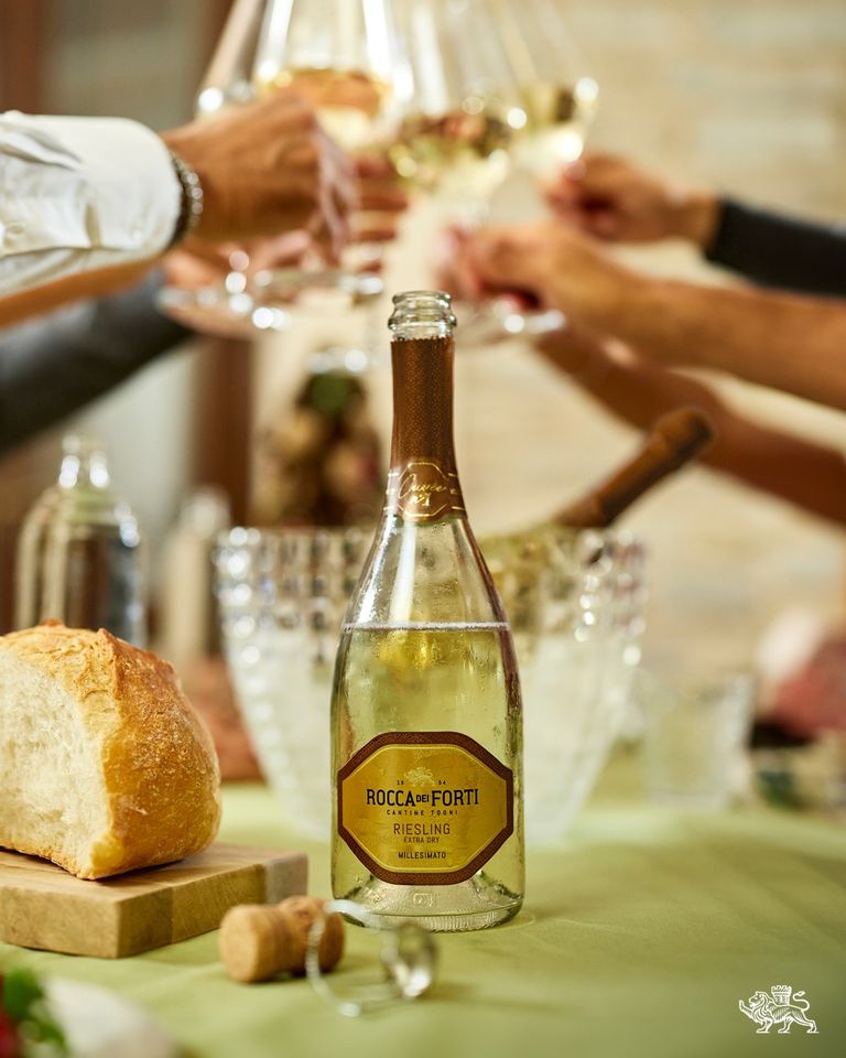 Rocca Dei Forti Spumante Riesling Extra Dry Millesimato