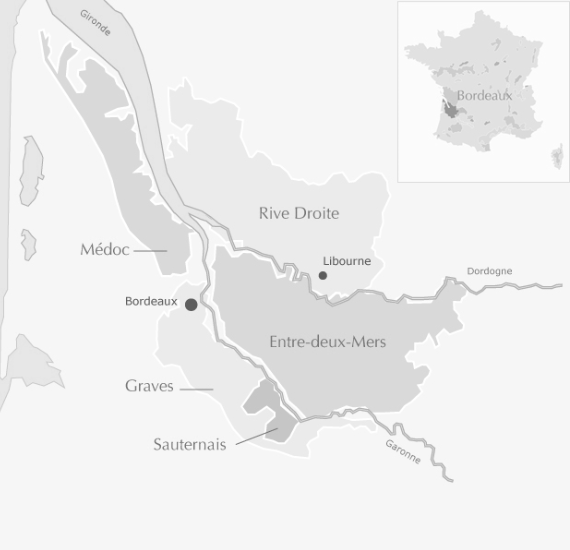 Margaux A.O.C. Château Marquis de Terme Cru Classé v roku 1855