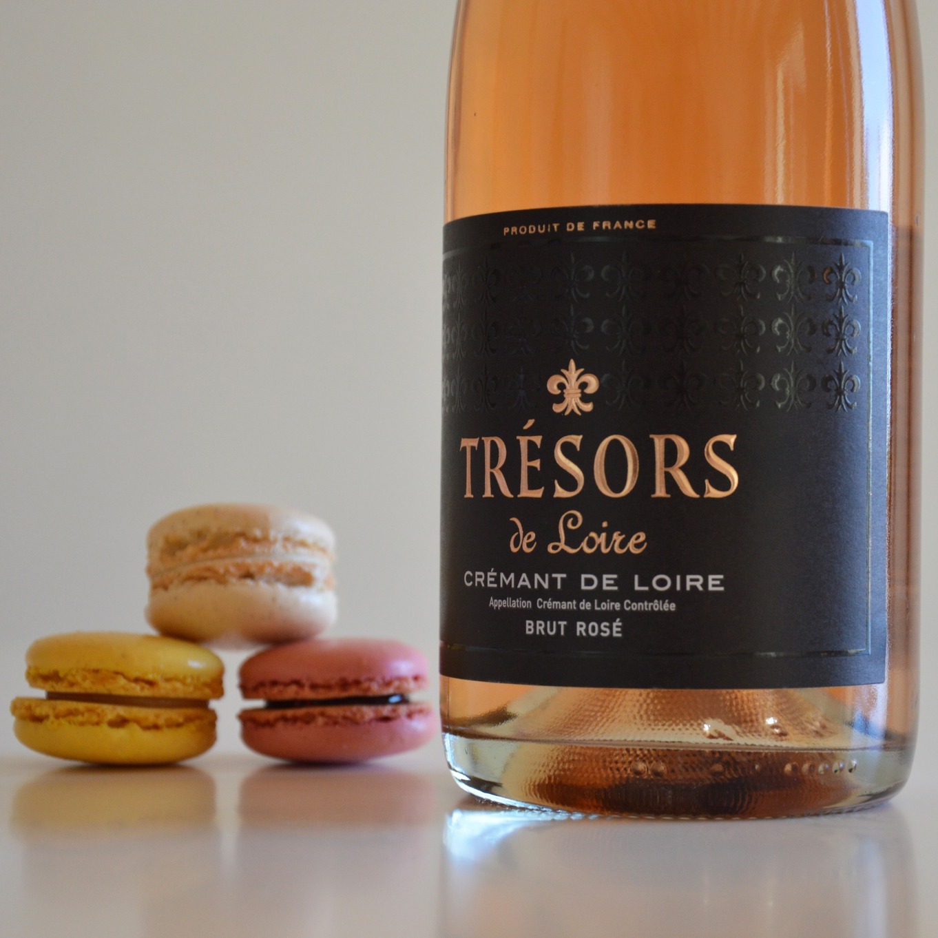 Sekt Crémant De Loire A.O.C. Trésors de Loire Brut Rosé
