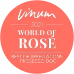 Prosecco D.O.C. Rosé Millesimato BRUT Rocca Dei Forti Spumante 