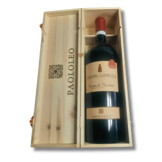 Primitivo di Manduria D.O.P. Passo del Cardinale Paololeo 3 l + dřevěný box